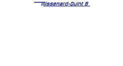 Desktop Screenshot of missenard-quint.com