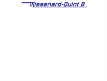Tablet Screenshot of missenard-quint.com